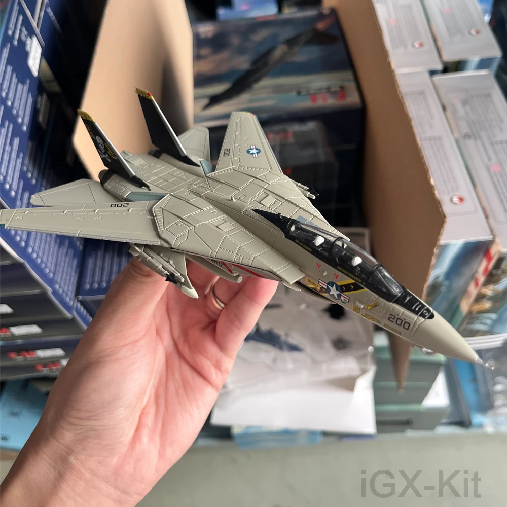 1:100 Scale US Navy Grumman F14 F-14A Tomcat VF-84 Fighter Metal Model Toy
1:100 Scale US Navy Grumman F14 F-14A Tomcat VF-84 Fighter Metal Model Toy