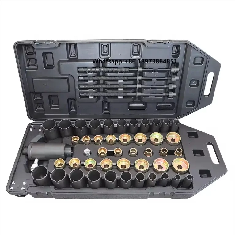 Pneumatic Bushing Removal Tool 18T HCB Hydraulic Sleeve Disassembly Auto Tool Set
Pneumatic Bushing Removal Tool 18T HCB Hydraulic Sleeve Disassembly Auto Tool Set
