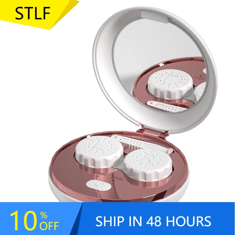 STLF New Contact Lens Cleaner Automatic Ultrasonic Contact Lens Cleaner Cleaning Tools Portable Washing Machine Case
STLF New Contact Lens Cleaner Automatic Ultrasonic Contact Lens Cleaner Cleaning Tools Portable Washing Machine Case