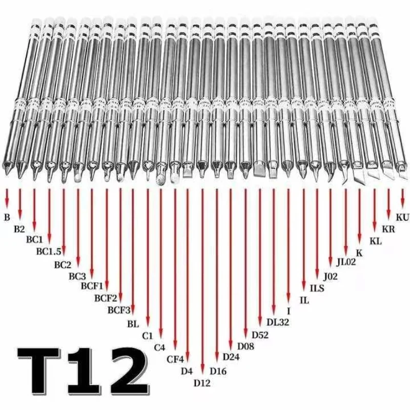 Factory Wholesale T12 Electric Copper Soldering Iron Tips Welding Tools For Hakko FX951 T12 Soldering Station Kits
Factory Wholesale T12 Electric Copper Soldering Iron Tips Welding Tools For Hakko FX951 T12 Soldering Station Kits