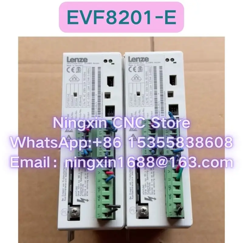 Second-hand EVF8201-E Inverter Functional test OK Fast delivery
Second-hand EVF8201-E Inverter Functional test OK Fast delivery