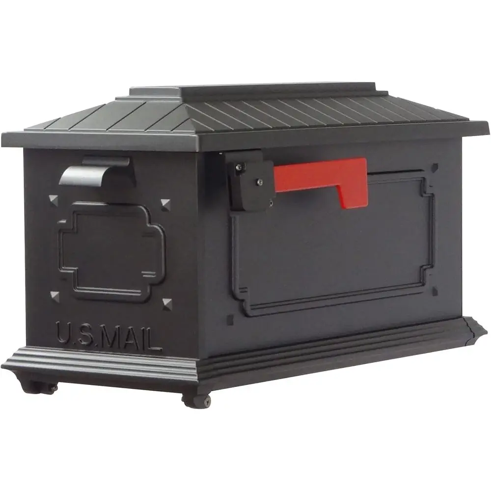 Curbside Lite Black Mailbox with Post Mount - SCK-1017
Curbside Lite Black Mailbox with Post Mount - SCK-1017