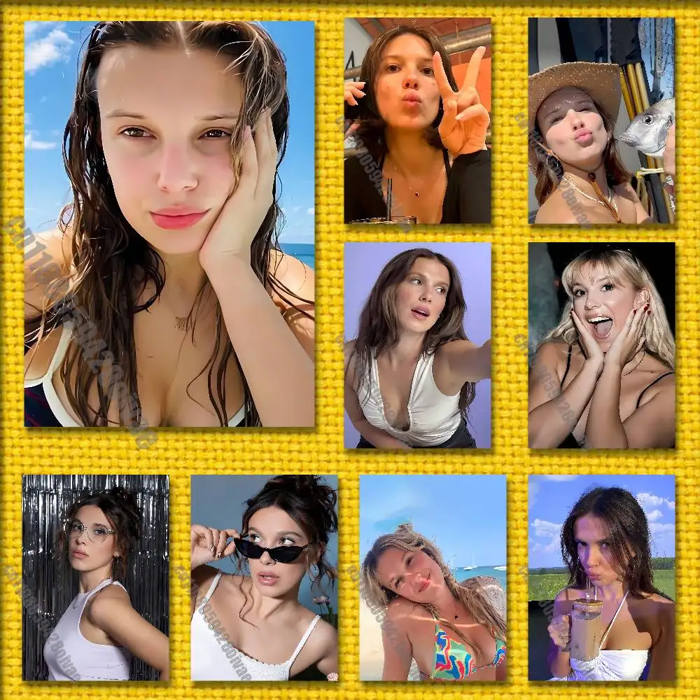 M-Millie Bobby Brown Poster Wall Murals For Offices 50x70cm Self-adhesive Decorative Sticker Playbill Cover
M-Millie Bobby Brown Poster Wall Murals For Offices 50x70cm Self-adhesive Decorative Sticker Playbill Cover