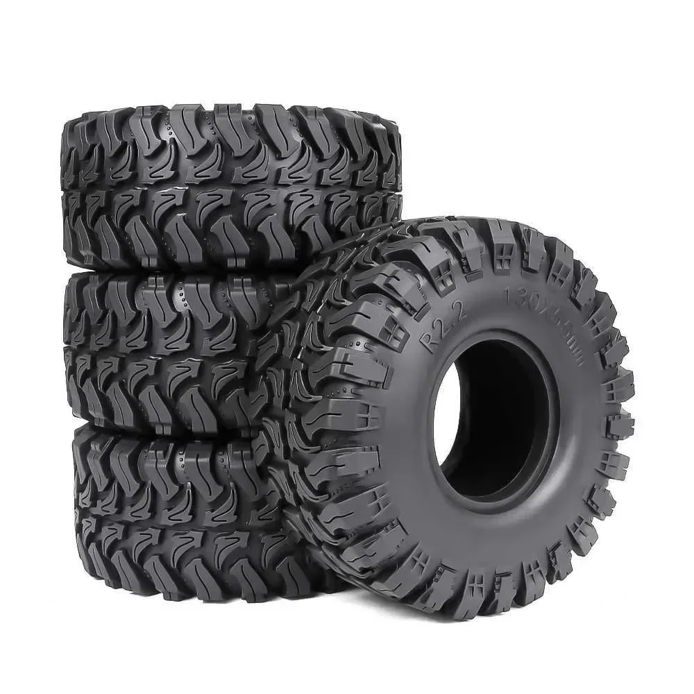 2.2''130MM*55MM Crawler Rubber Tires for 2.2'' Beadlock Wheels 1/8 Crawler Car YIKONG CROSSRC H8H
2.2''130MM*55MM Crawler Rubber Tires for 2.2'' Beadlock Wheels 1/8 Crawler Car YIKONG CROSSRC H8H
