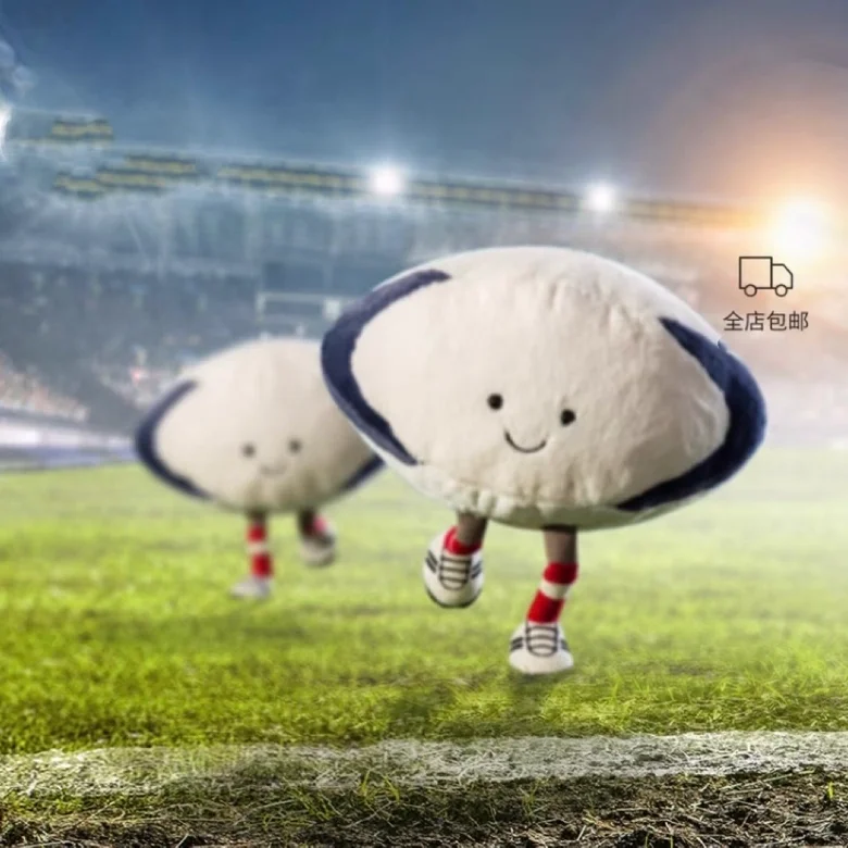 Jellycat fun sports rugby plush toy, cute doll, gift doll, birthday and New Year gift
Jellycat fun sports rugby plush toy, cute doll, gift doll, birthday and New Year gift