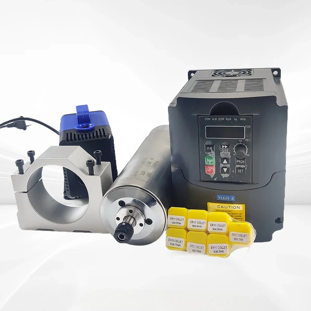 24000RPM for CNC Router Machine with InverterMachine Tool Spindle 1.5KW CNC Spindle Motor ER16 220V
24000RPM for CNC Router Machine with InverterMachine Tool Spindle 1.5KW CNC Spindle Motor ER16 220V