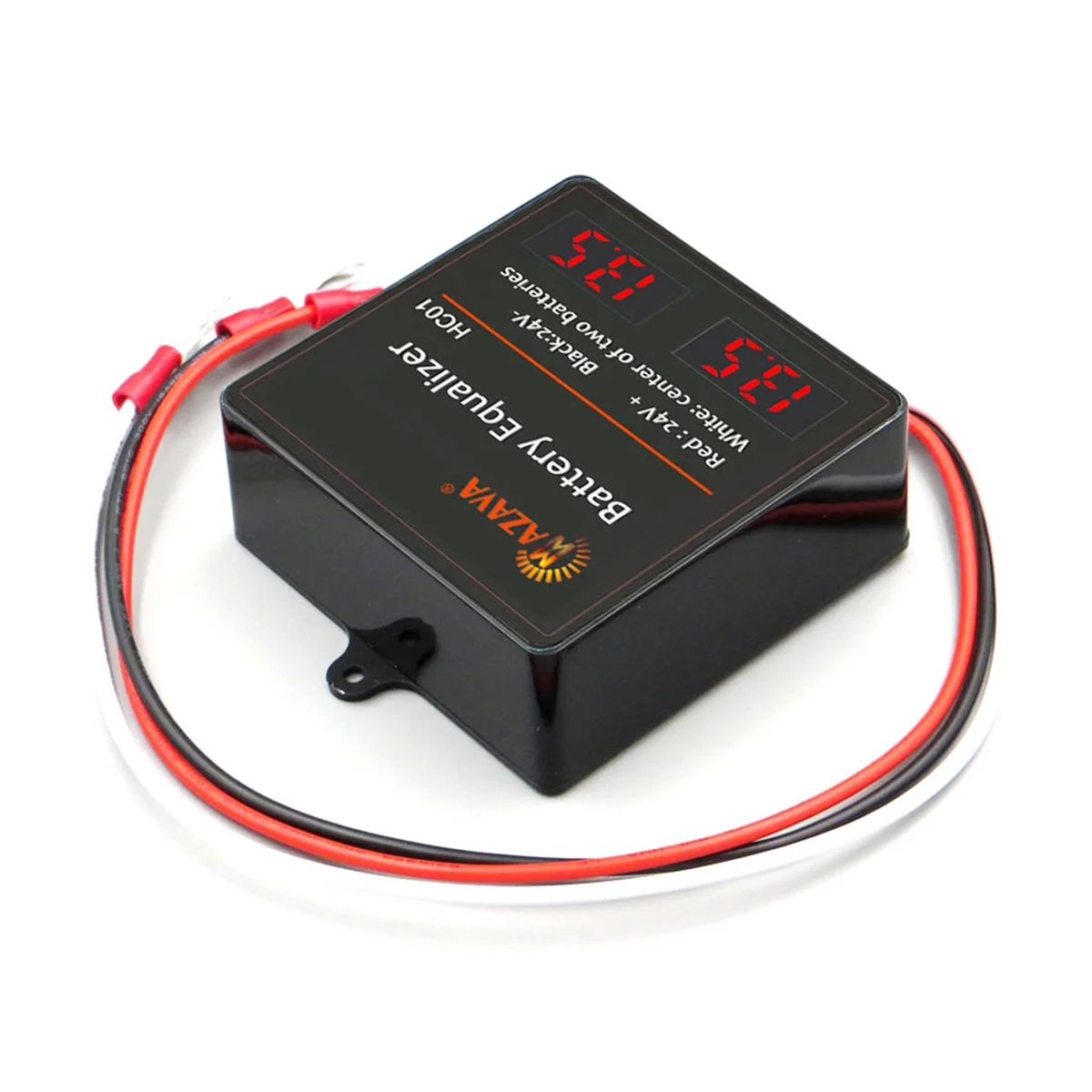 Mazava HC01 LED Display Battery Equalizer for 2 X 12V Active Batteries Balancer 2S Voltage Lead Acid Li Li-Ion LiFePO4 B HOT
Mazava HC01 LED Display Battery Equalizer for 2 X 12V Active Batteries Balancer 2S Voltage Lead Acid Li Li-Ion LiFePO4 B HOT