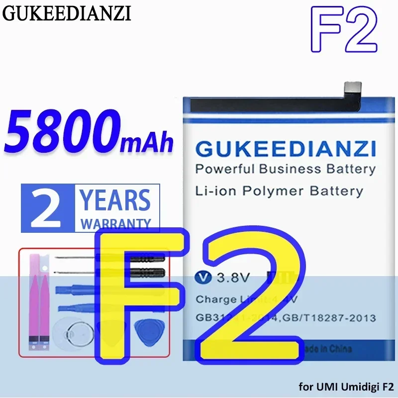 F2 5800 мАч для UMI Umidigi F2 аккумулятор для мобильного телефона большой емкости
F2 5800 мАч для UMI Umidigi F2 аккумулятор для мобильного телефона большой емкости