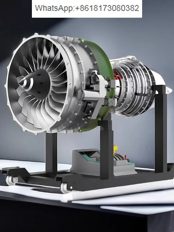 Stainless steel turbofan engine model airplane mini engine metal assembly electric toy
Stainless steel turbofan engine model airplane mini engine metal assembly electric toy