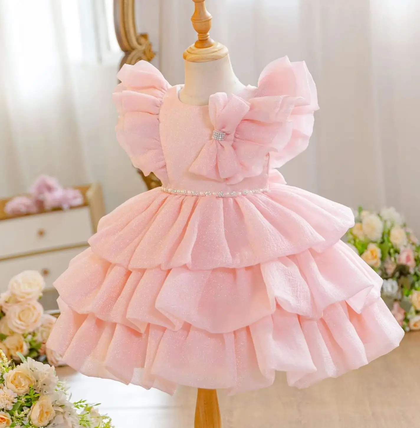 2026 Girls' Summer Dress Layered Kid Girl Princess Dresses Puffy Child Clothes
2026 Girls' Summer Dress Layered Kid Girl Princess Dresses Puffy Child Clothes