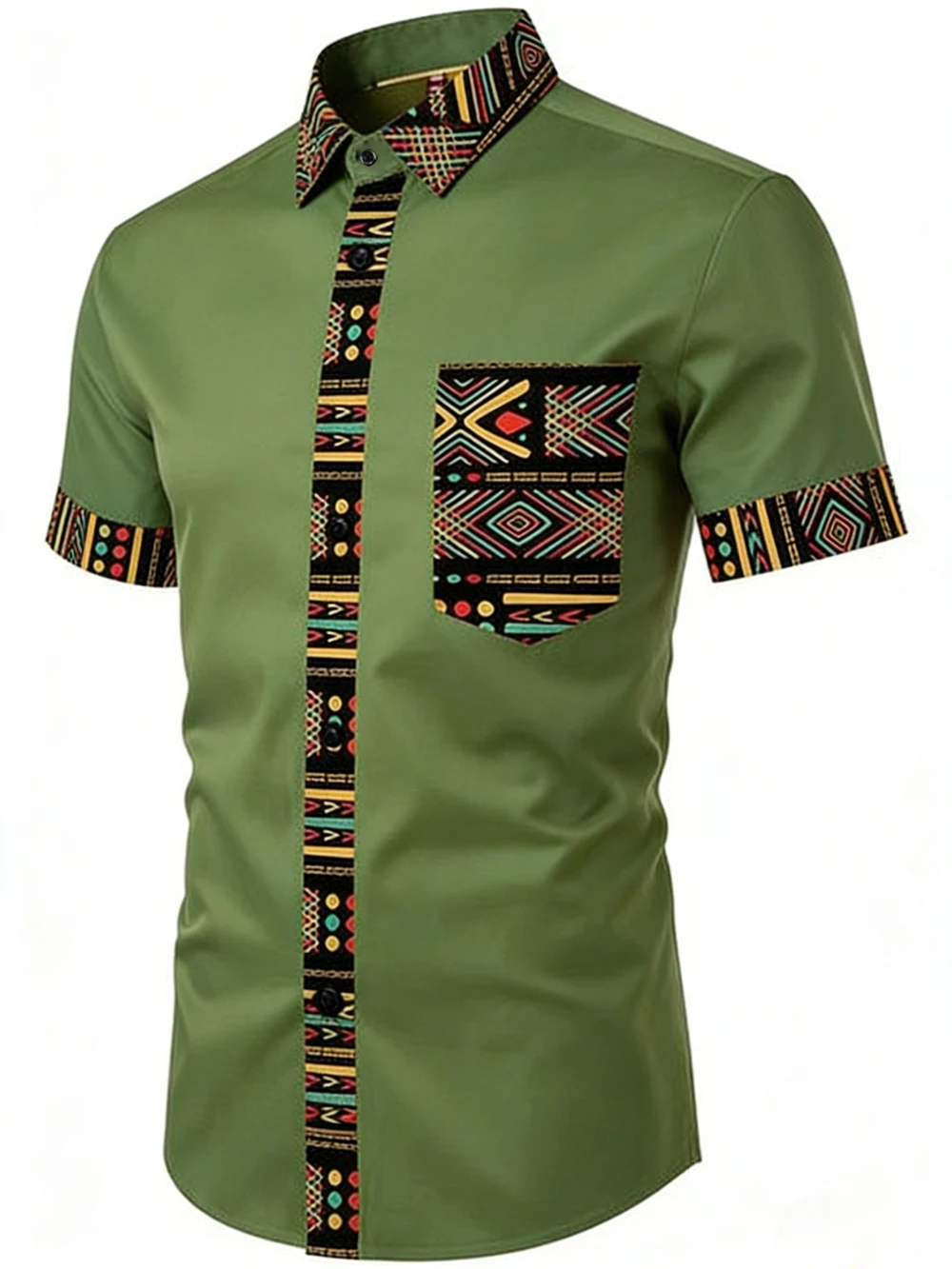 2026 Men's new short-sleeved shirts colorful edge high-definition 3D printed shirt business formal wear designer men's clothing
2026 Men's new short-sleeved shirts colorful edge high-definition 3D printed shirt business formal wear designer men's clothing