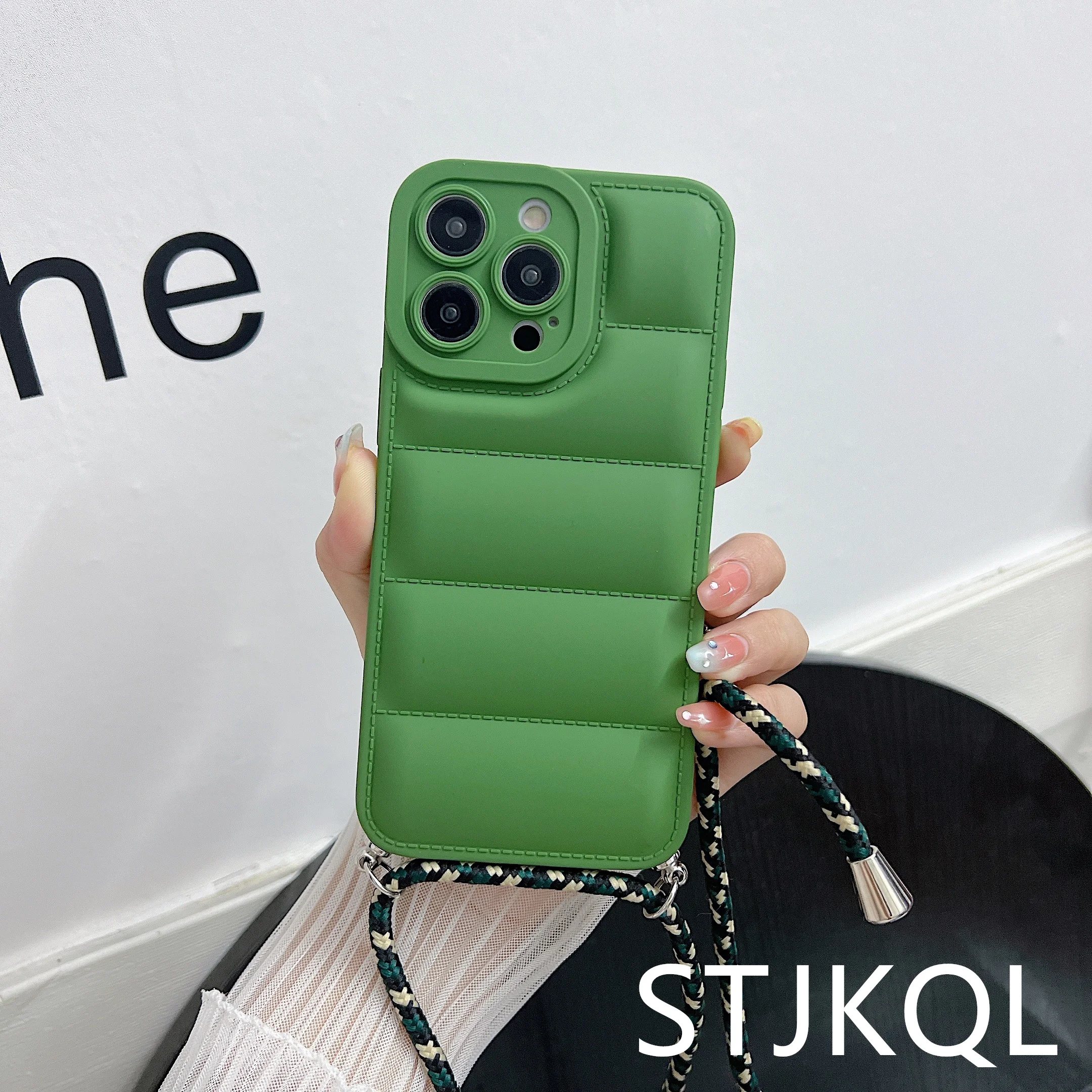 Crossbody Lanyard Phone Case For Samsung A53 A13 A54 A72 A52 A12 A32 A73 A33 A10 A34 S23 S22 PRO Down jacket phone case Cover
Crossbody Lanyard Phone Case For Samsung A53 A13 A54 A72 A52 A12 A32 A73 A33 A10 A34 S23 S22 PRO Down jacket phone case Cover