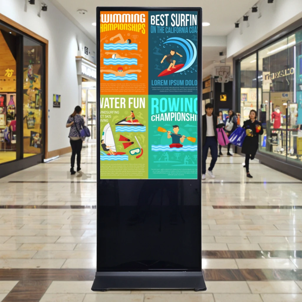 55 Inch Full-Black Android 11.0 All-in-One PC IR Touch Kiosk For Retail/Digital Posters/Malls/Subway
55 Inch Full-Black Android 11.0 All-in-One PC IR Touch Kiosk For Retail/Digital Posters/Malls/Subway