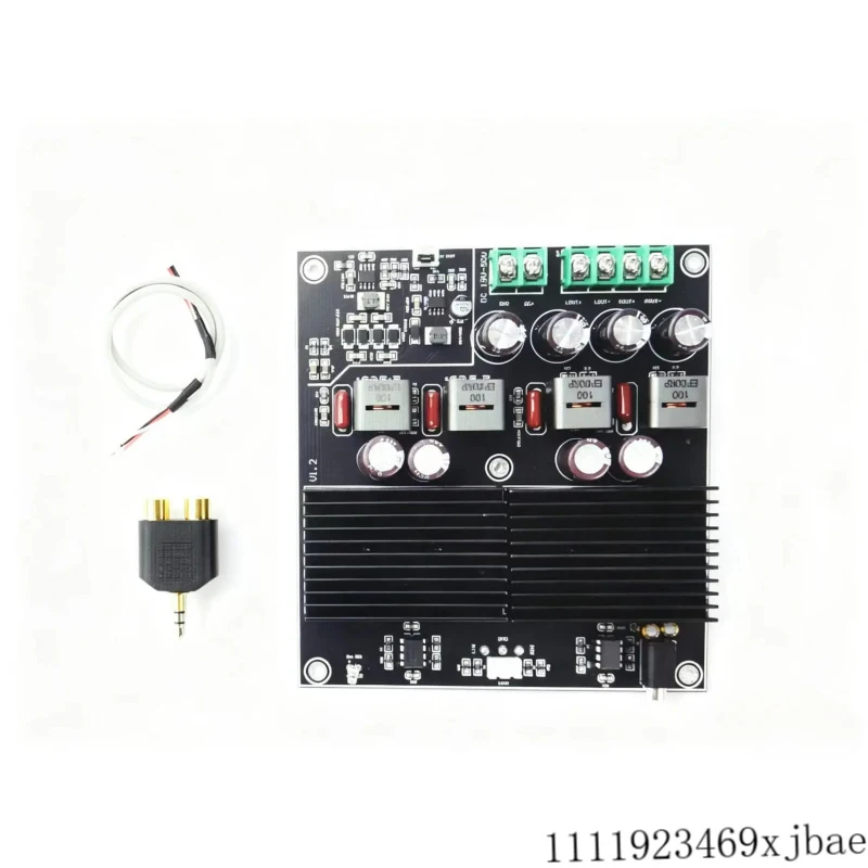 DC 19~50V Class D Audio Amplifier 2.0 Channel HiFi Stereo 600W*2 High Power Audio Amplifier Board TPA3255 Home Theater Amplifier
DC 19~50V Class D Audio Amplifier 2.0 Channel HiFi Stereo 600W*2 High Power Audio Amplifier Board TPA3255 Home Theater Amplifier