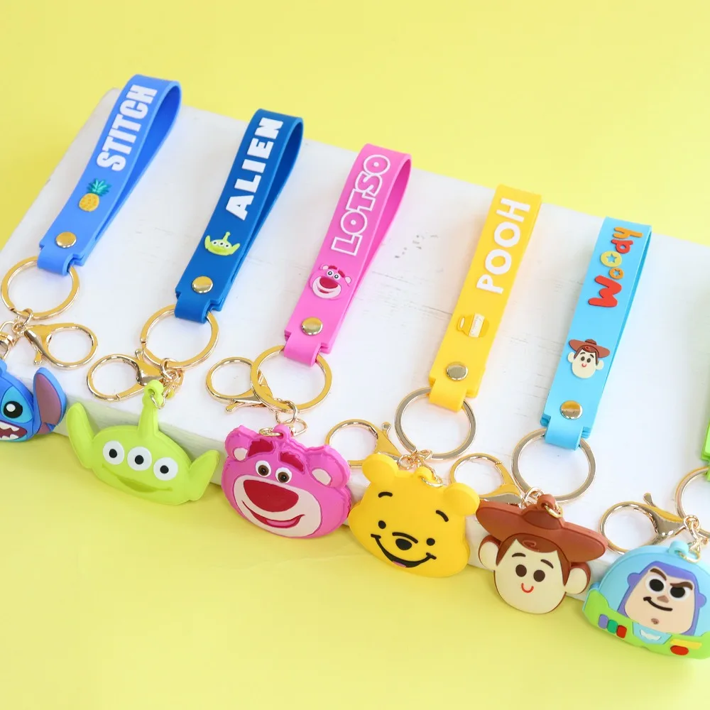 Disney Cartoon Keychain Pendant Bag Hanging Accessories Action Figure Toy Stitch Winnie The Pooh Cute Keyring Kids Birthday Gift
Disney Cartoon Keychain Pendant Bag Hanging Accessories Action Figure Toy Stitch Winnie The Pooh Cute Keyring Kids Birthday Gift