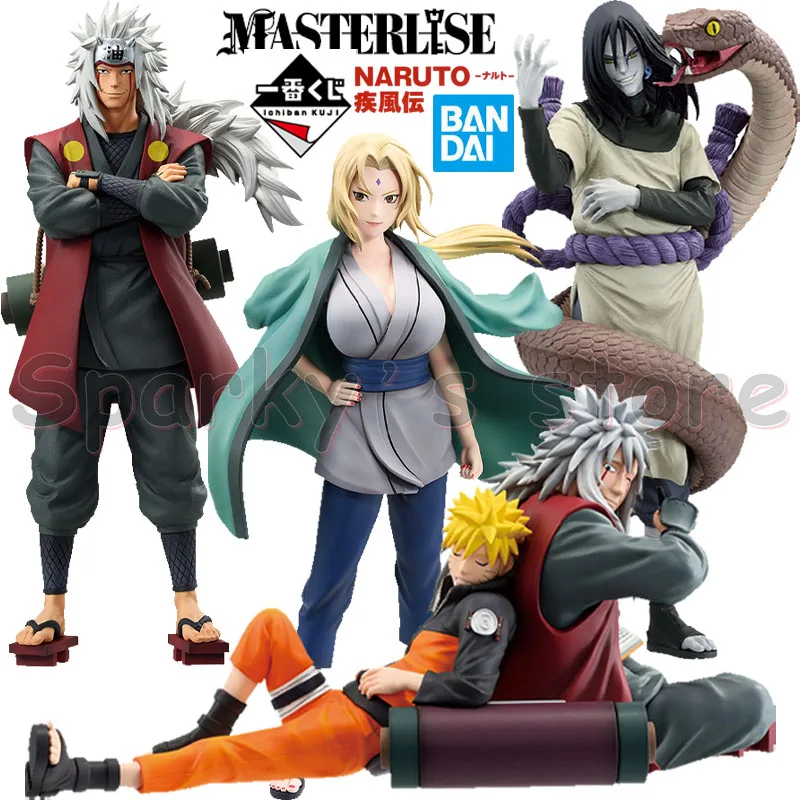 Bandai Original Ichiban KUJI MASTERLISE Naruto:Shippuden Anime Figure Jiraiya Orochimaru Action Figure Toys For Kids Gifts Model
Bandai Original Ichiban KUJI MASTERLISE Naruto:Shippuden Anime Figure Jiraiya Orochimaru Action Figure Toys For Kids Gifts Model