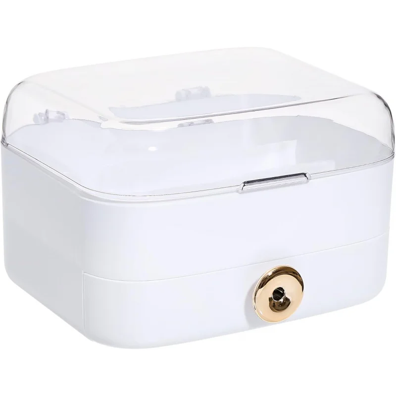 DwellStudio Dustproof Makeup Organizer Cosmetics And Skincare - Stylish Storage Solution For Your Beauty Essentials
DwellStudio Dustproof Makeup Organizer Cosmetics And Skincare - Stylish Storage Solution For Your Beauty Essentials