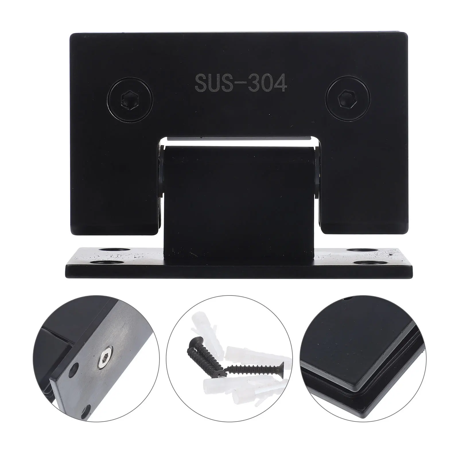 1Pcs Bathroom Glass Door Clamp Stainless Steel Silicone Sturdy Shower Room Door Clip Durable Fixing Holder Accessory 
1Pcs Bathroom Glass Door Clamp Stainless Steel Silicone Sturdy Shower Room Door Clip Durable Fixing Holder Accessory