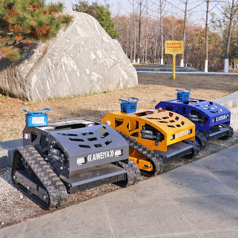 Customized Anti-slip Chassis Remote Control Mower for Slippery Yard Stable Mowing Adjustable Height Remote Control Mower
Customized Anti-slip Chassis Remote Control Mower for Slippery Yard Stable Mowing Adjustable Height Remote Control Mower