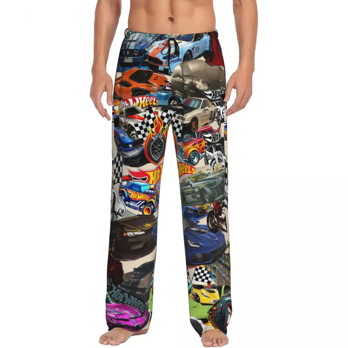 Custom Hot Wheels Race Pajama Pants Men Sleepwear Sleep Lounge Bottoms with Pockets
Custom Hot Wheels Race Pajama Pants Men Sleepwear Sleep Lounge Bottoms with Pockets
