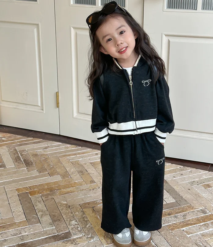 New Baby Girls Fall Black Casual Sets Hooded Coat + Pants Princess Sports Suits 2-8T
New Baby Girls Fall Black Casual Sets Hooded Coat + Pants Princess Sports Suits 2-8T