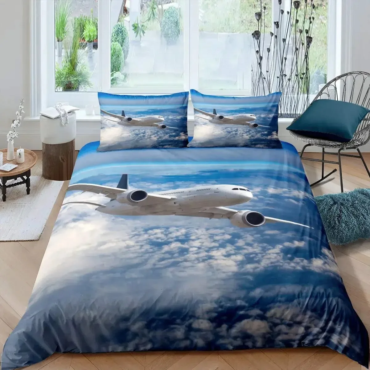 Boys Airplane Duvet Cover Set Children Teens Aviation Aircraft Runway Bedding Set 3D Airplane Cover Room Decortion For Adults
Boys Airplane Duvet Cover Set Children Teens Aviation Aircraft Runway Bedding Set 3D Airplane Cover Room Decortion For Adults