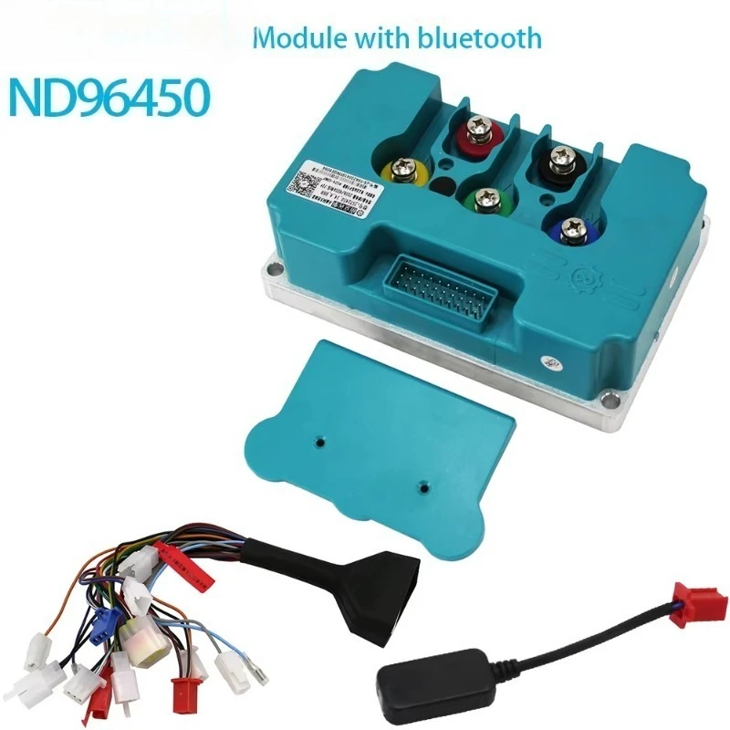 ND96450 72V-96V 200A DC sine wave electric scooter scooter Bluetooth debugging programming motor controller
ND96450 72V-96V 200A DC sine wave electric scooter scooter Bluetooth debugging programming motor controller