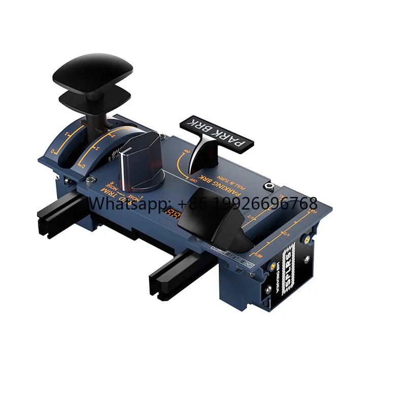 Дроссельная заслонка Wing Sheng T32 для авиационного джойстика, симулятора полетов MSFS 2020/2024, Xplane, Ursa Minor 32
Дроссельная заслонка Wing Sheng T32 для авиационного джойстика, симулятора полетов MSFS 2020/2024, Xplane, Ursa Minor 32