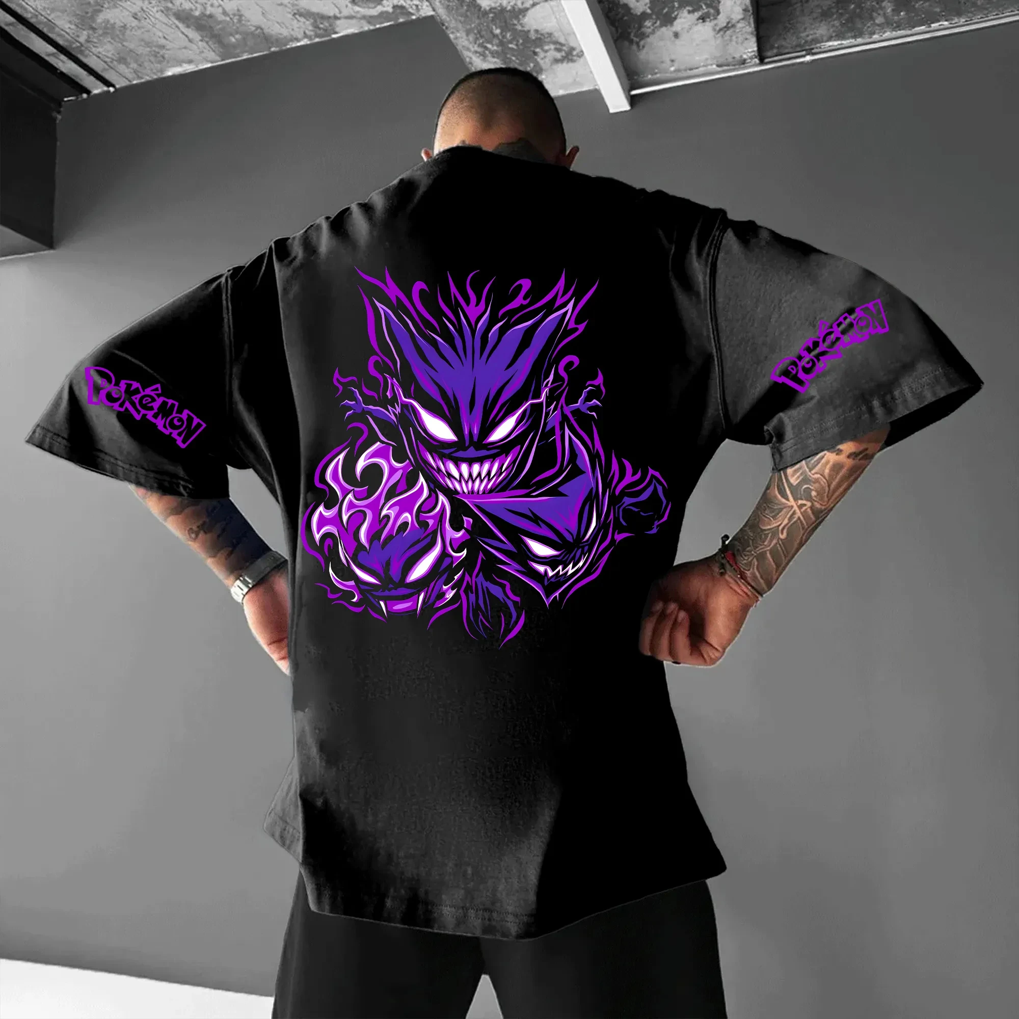 Pokémon Animation Derivatives Gengar Printing Men's and Women's Summer Fashion Oversize T-shirt、Hoodie、Shorts and Sweatpants
Pokémon Animation Derivatives Gengar Printing Men's and Women's Summer Fashion Oversize T-shirt、Hoodie、Shorts and Sweatpants