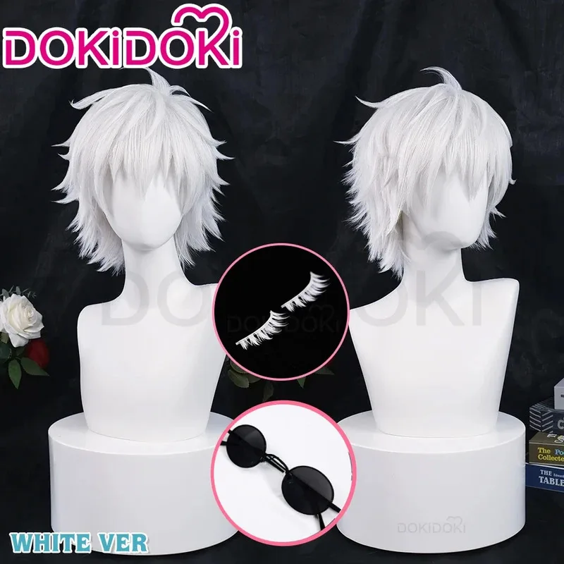IN STOCK Gojo Satoruu Wig Anime Cosplay Wig DokiDoki Men Short White Hair Gojo Cosplay Eyelashes Free Wig Cap
IN STOCK Gojo Satoruu Wig Anime Cosplay Wig DokiDoki Men Short White Hair Gojo Cosplay Eyelashes Free Wig Cap