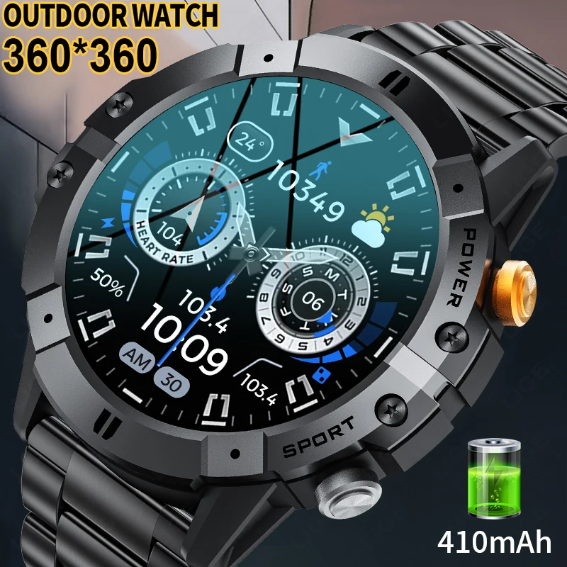 LIGE НОВЫЕ уличные умные часы для мужчин 1,52-дюймовый HD-дисплей Bluetooth-вызов 1ATM Водонепроницаемые 100 + спортивный фитнес-монитор здоровья Мужские умные часы
LIGE НОВЫЕ уличные умные часы для мужчин 1,52-дюймовый HD-дисплей Bluetooth-вызов 1ATM Водонепроницаемые 100 + спортивный фитнес-монитор здоровья Мужские умные часы