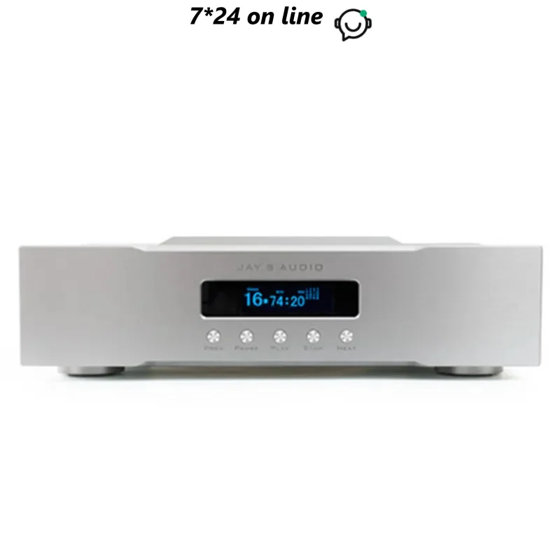 Jay's Audio CDT-2 MK3 HIFI Pure Digital Turntable OCXO Constant Temperature Clock CDM4 Driver -I2S AES RCA BNC OLED Display
Jay's Audio CDT-2 MK3 HIFI Pure Digital Turntable OCXO Constant Temperature Clock CDM4 Driver -I2S AES RCA BNC OLED Display