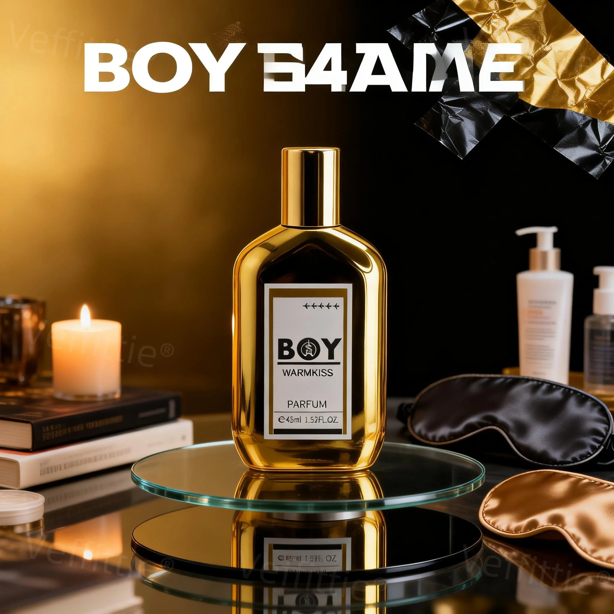 Night Woody Gourmand Charm Men's Perfume, 45ml Gold Metallic Bottle, City Evening Wear, All Day Fresh Mysterious Vetiver-Tonka
Night Woody Gourmand Charm Men's Perfume, 45ml Gold Metallic Bottle, City Evening Wear, All Day Fresh Mysterious Vetiver-Tonka