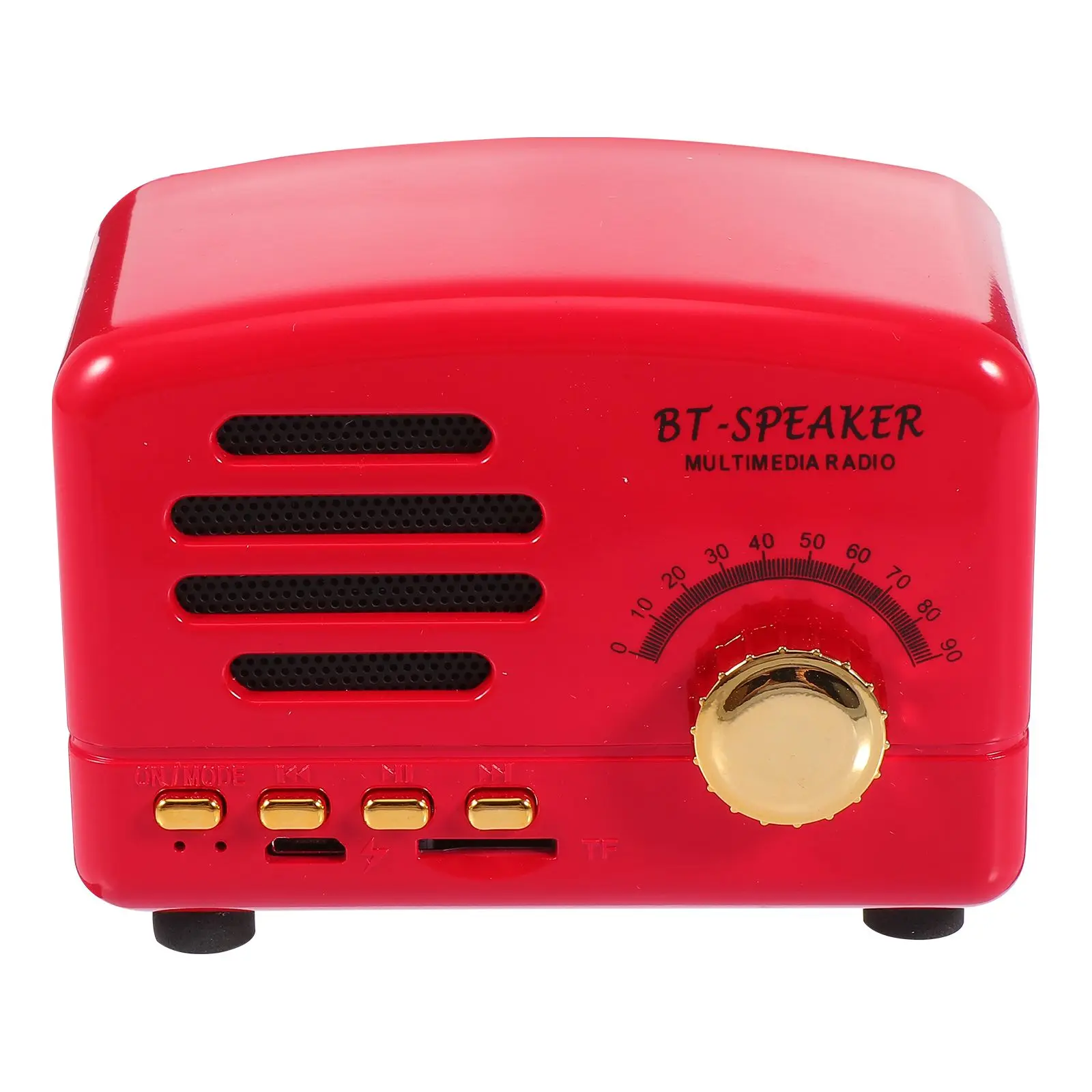 Portable Speaker Mini Wireless Music Player Retro Radio Loudspeaker Travel Lightweight Smooth Texture
Portable Speaker Mini Wireless Music Player Retro Radio Loudspeaker Travel Lightweight Smooth Texture