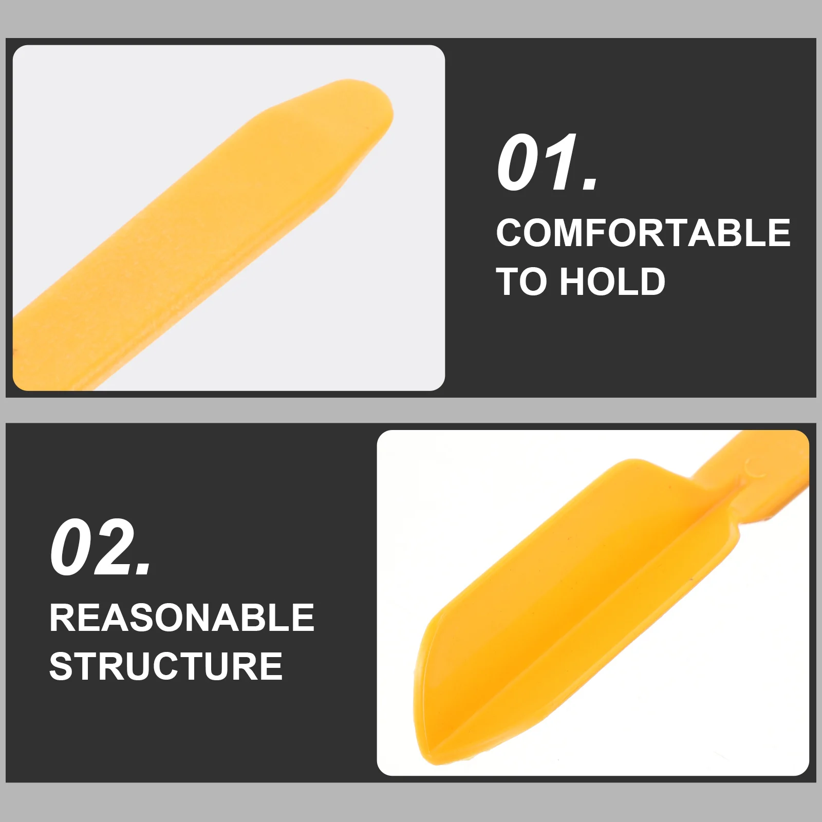 100Pcs Caulking Tools Durable Plastic Caulk Spatulas Kitchen Bathroom Floor Sealing Grout Finishing Tools Caulking Tool
100Pcs Caulking Tools Durable Plastic Caulk Spatulas Kitchen Bathroom Floor Sealing Grout Finishing Tools Caulking Tool