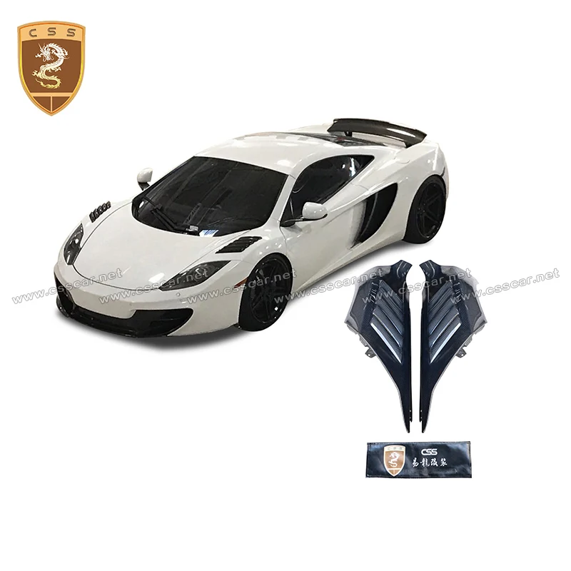 For Mclaren MP4-12C Mudguard Upgrade GT3 Style Full Carbon Fiber Car Fender Flare Decoration Glossy Black Front Fenders Parts
For Mclaren MP4-12C Mudguard Upgrade GT3 Style Full Carbon Fiber Car Fender Flare Decoration Glossy Black Front Fenders Parts
