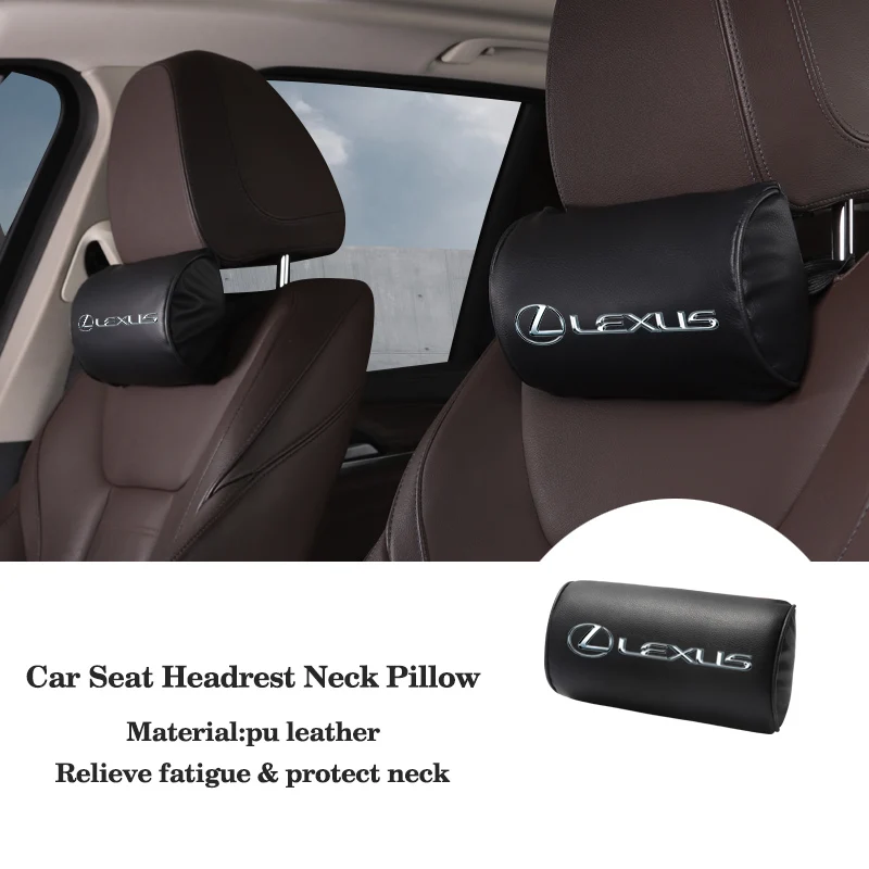 Car Seat Headrest Neck Pillow PU Leather For Lexus F SPORT LBX NX RX 350h 450h ES UX 300e GS GX IS LS LX CT LC RC GX460 Ct200h
Car Seat Headrest Neck Pillow PU Leather For Lexus F SPORT LBX NX RX 350h 450h ES UX 300e GS GX IS LS LX CT LC RC GX460 Ct200h