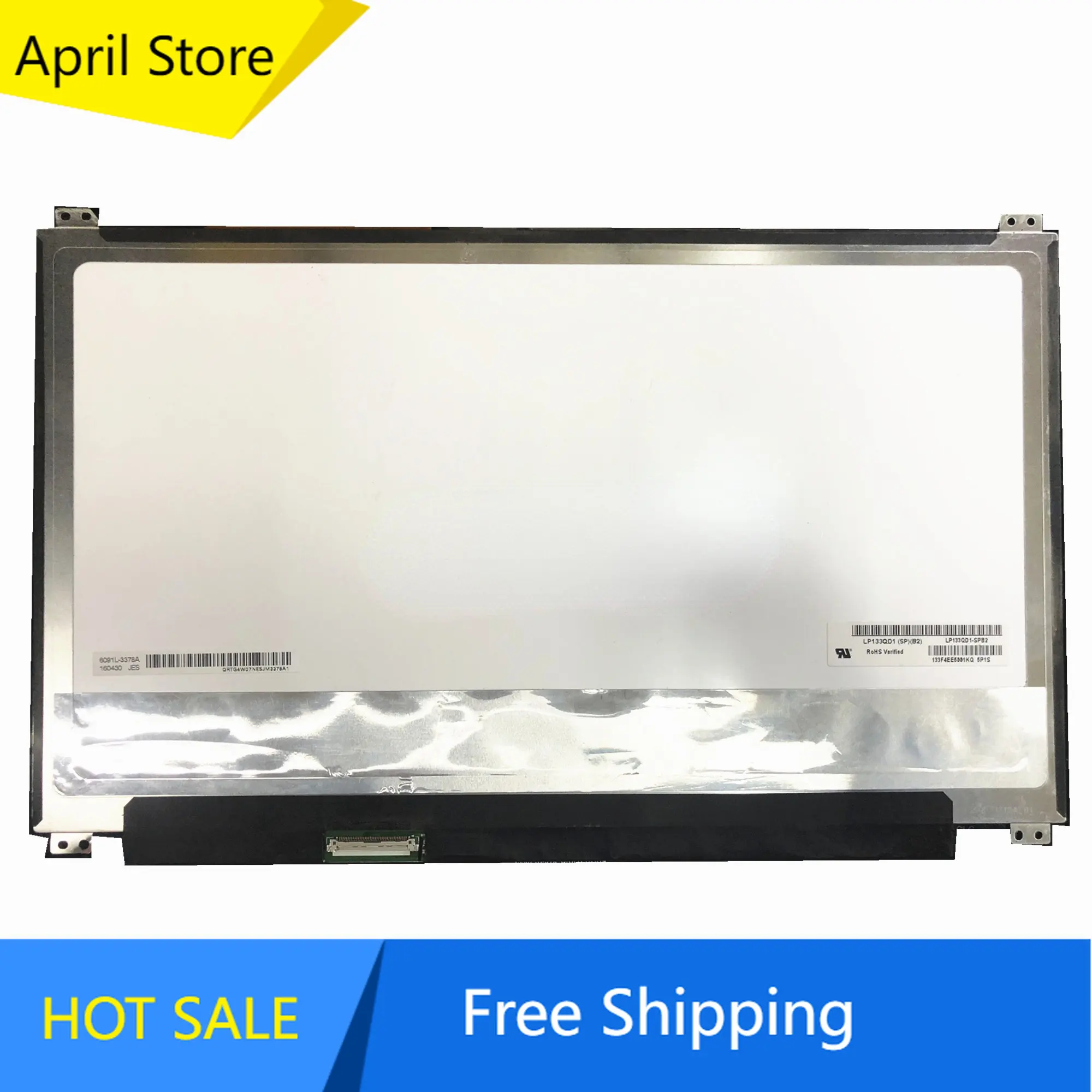 LP133QD1-SPB2 LP133QD1 SPB2 13.3''Laptop LCD Screen Panel 3200*1800 EDP 40 Pins 76% NTSC
LP133QD1-SPB2 LP133QD1 SPB2 13.3''Laptop LCD Screen Panel 3200*1800 EDP 40 Pins 76% NTSC