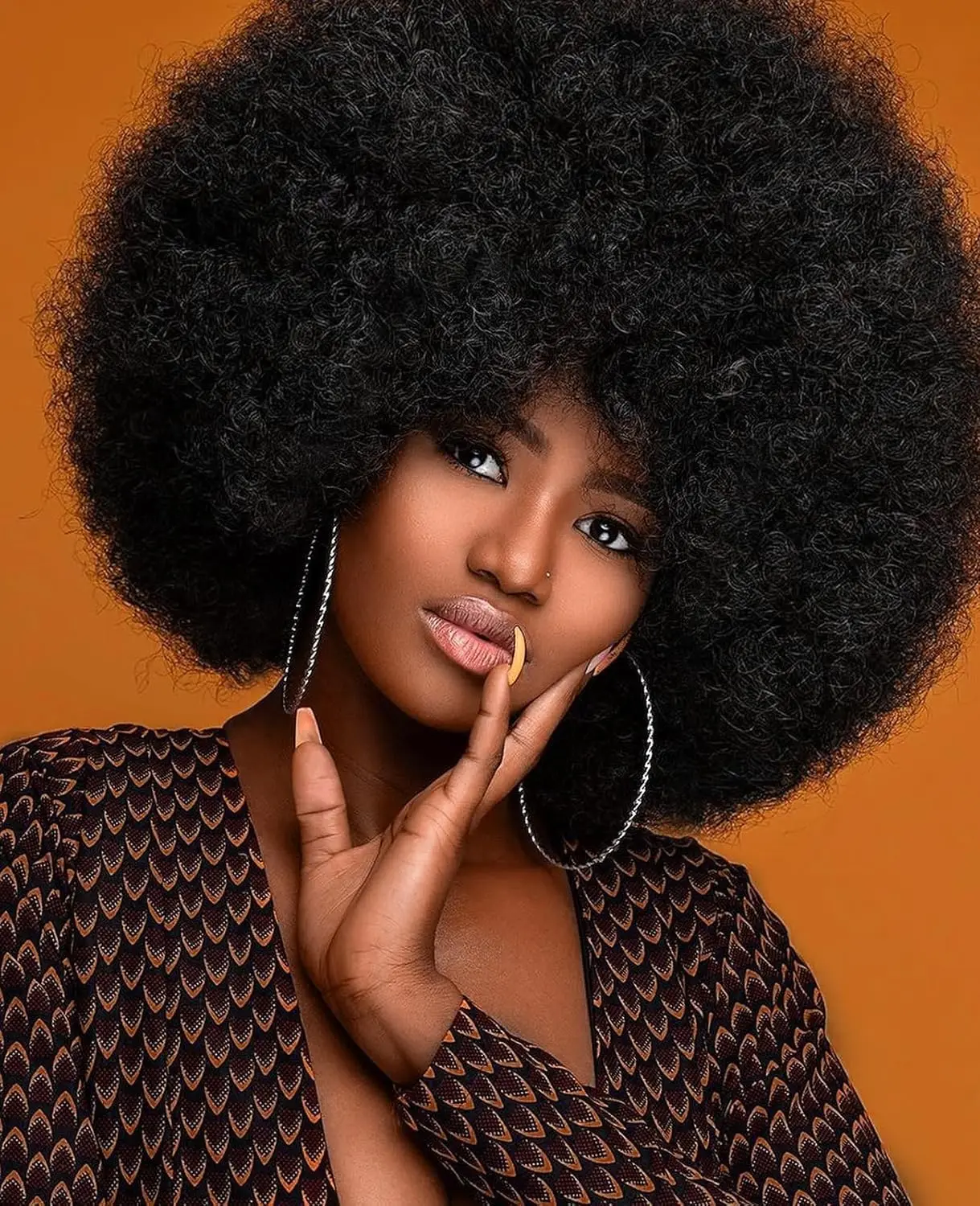 Short Afro Kinky Curly Easy Fit™ 3-in-1 Wig Glueless Human Hair Wigs Wear To Go For Black Women Full Machine Made Hair With Bang
Short Afro Kinky Curly Easy Fit™ 3-in-1 Wig Glueless Human Hair Wigs Wear To Go For Black Women Full Machine Made Hair With Bang