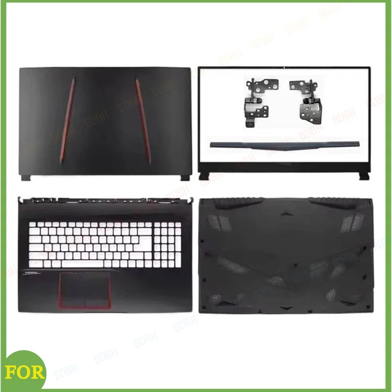 Brand new for GE75 8RE 8RF MS-17E2 17E9 laptop LCD back cover/front panel/palm rest/hinge bottom shell/hinge cover ABCD cover
Brand new for GE75 8RE 8RF MS-17E2 17E9 laptop LCD back cover/front panel/palm rest/hinge bottom shell/hinge cover ABCD cover