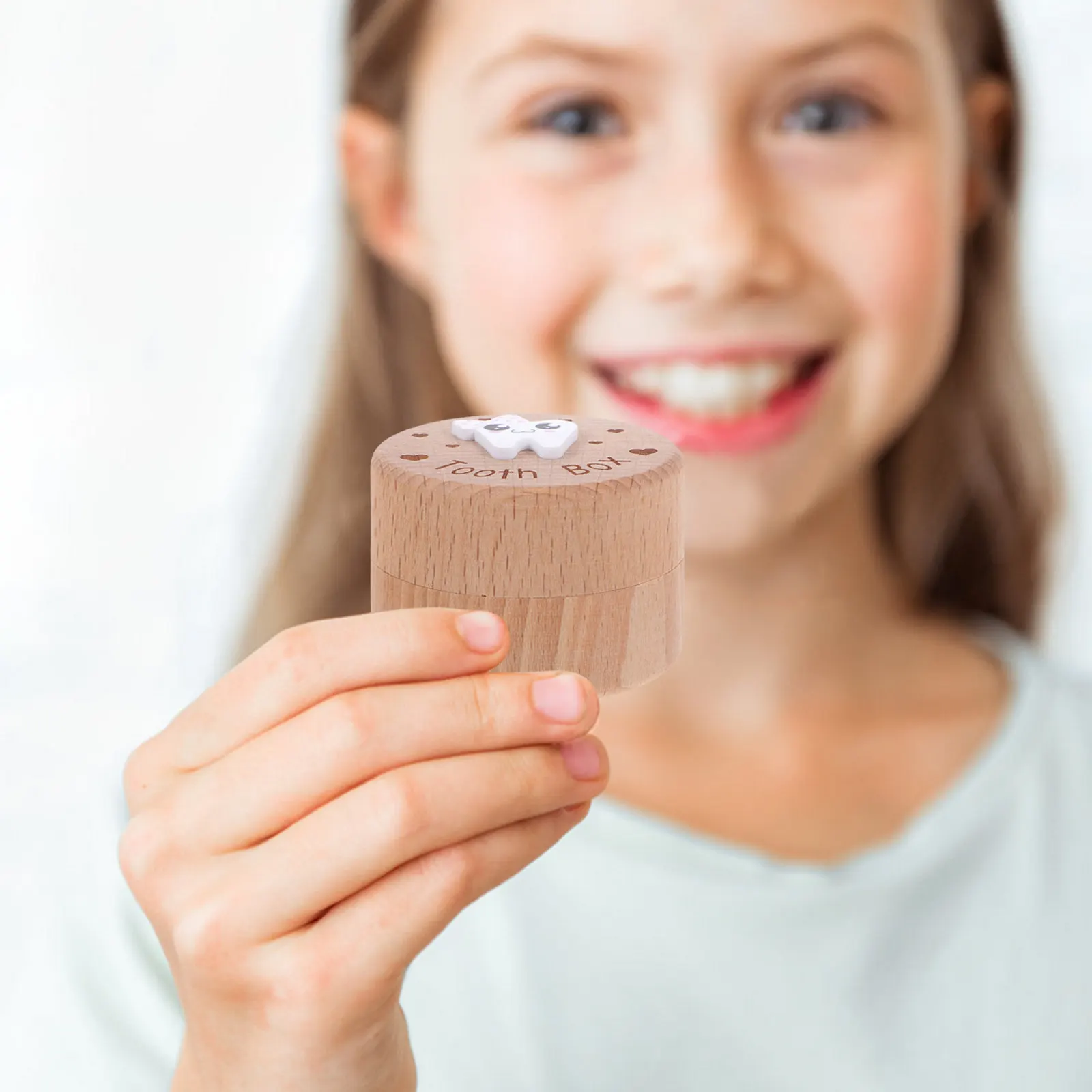 Wooden Baby Teeth Keepsake Box Cute Tooth Fairy Storage Chest for Boys Girls First Lost Teeth Holder Collection
Wooden Baby Teeth Keepsake Box Cute Tooth Fairy Storage Chest for Boys Girls First Lost Teeth Holder Collection