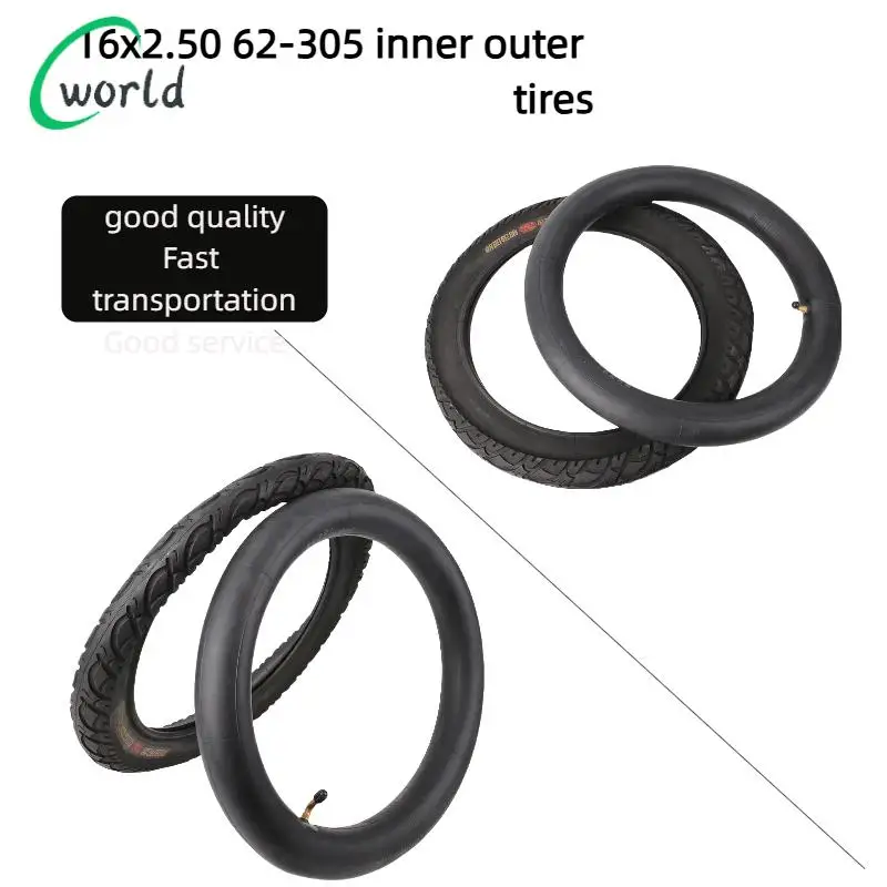 16-дюймовая трубчатая шина 16x2,50, шина 16*2,50, внутренняя и внешняя для детских велосипедов, электрические маленькие самокаты BMX
16-дюймовая трубчатая шина 16x2,50, шина 16*2,50, внутренняя и внешняя для детских велосипедов, электрические маленькие самокаты BMX