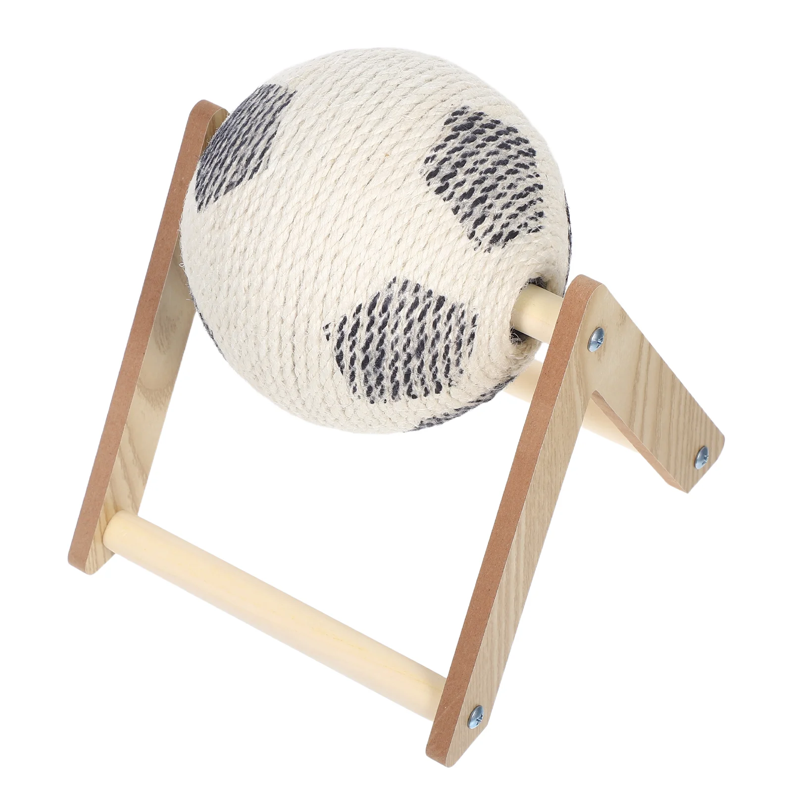 Rotatable Sisal Scratchers For Indoor Cats Interactive Claw Grinding Durable Natural Wood Scratcher Exercise Wheel Light Brown
Rotatable Sisal Scratchers For Indoor Cats Interactive Claw Grinding Durable Natural Wood Scratcher Exercise Wheel Light Brown