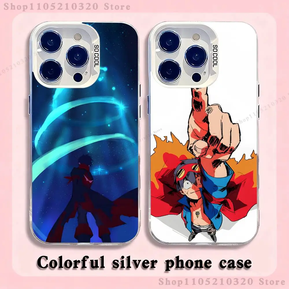 Anime G-Gurren Lagann Phone Case For iPhone 17,16,15,14,13,12,X,8,Pro,Max,Plus,E,SE4,Air,Mini White IMD Matte
Anime G-Gurren Lagann Phone Case For iPhone 17,16,15,14,13,12,X,8,Pro,Max,Plus,E,SE4,Air,Mini White IMD Matte