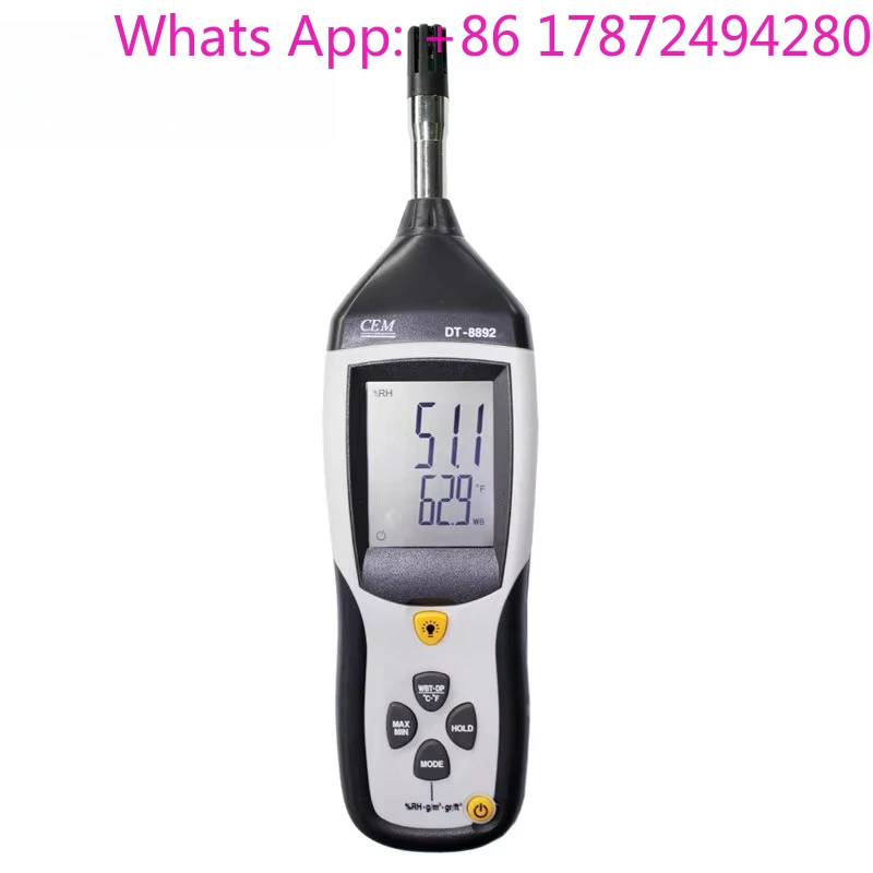 Hygro-Thermometer Psychrometer for Temperature & Humidity Testing
Hygro-Thermometer Psychrometer for Temperature & Humidity Testing