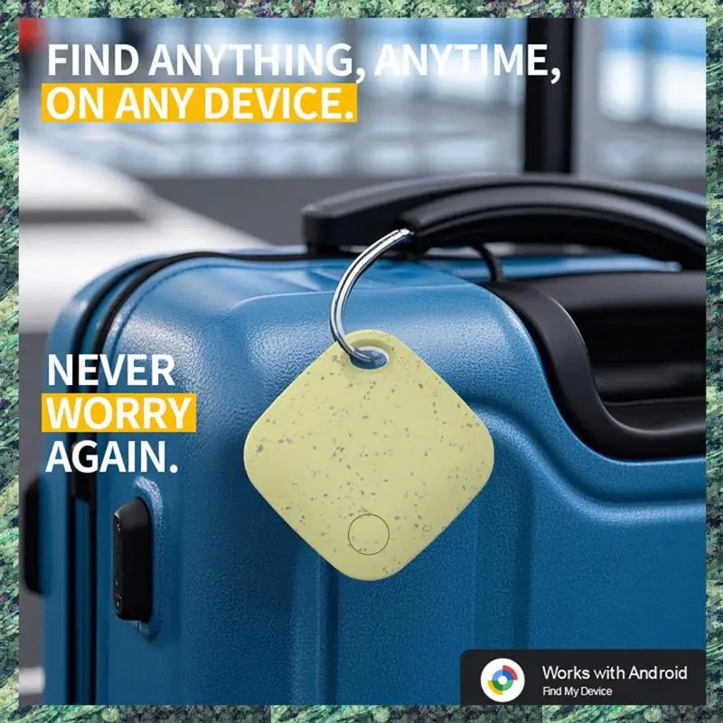 SCLS Bluetooth GPS трекер для ключей от домашних животных для Google Find My App для рюкзака для ключей
SCLS Bluetooth GPS трекер для ключей от домашних животных для Google Find My App для рюкзака для ключей