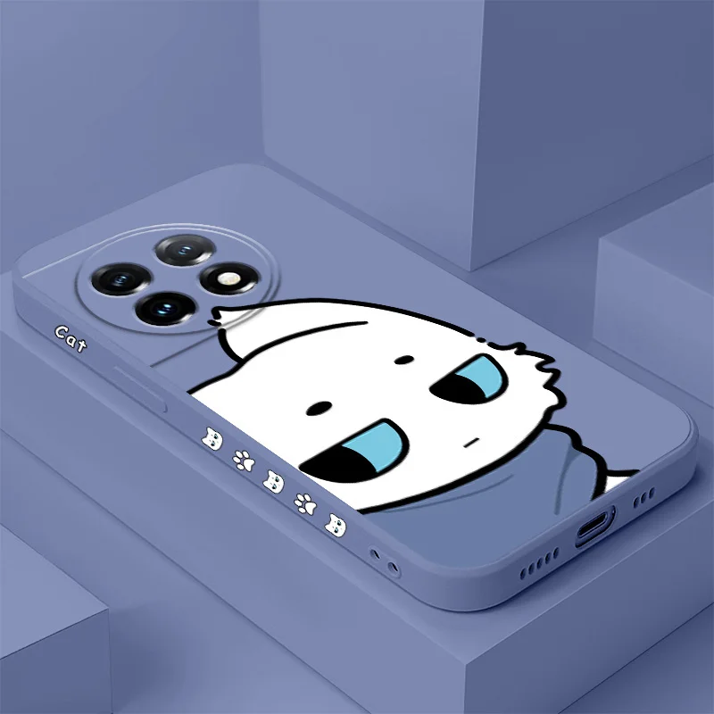 Funny Cat Phone Case For Oneplus 13 13R 12 12R 11 11R 10 10R 10T 9R 9RT 9 8T 8 7 7T Pro 5G Liquid Silicone Cover
Funny Cat Phone Case For Oneplus 13 13R 12 12R 11 11R 10 10R 10T 9R 9RT 9 8T 8 7 7T Pro 5G Liquid Silicone Cover