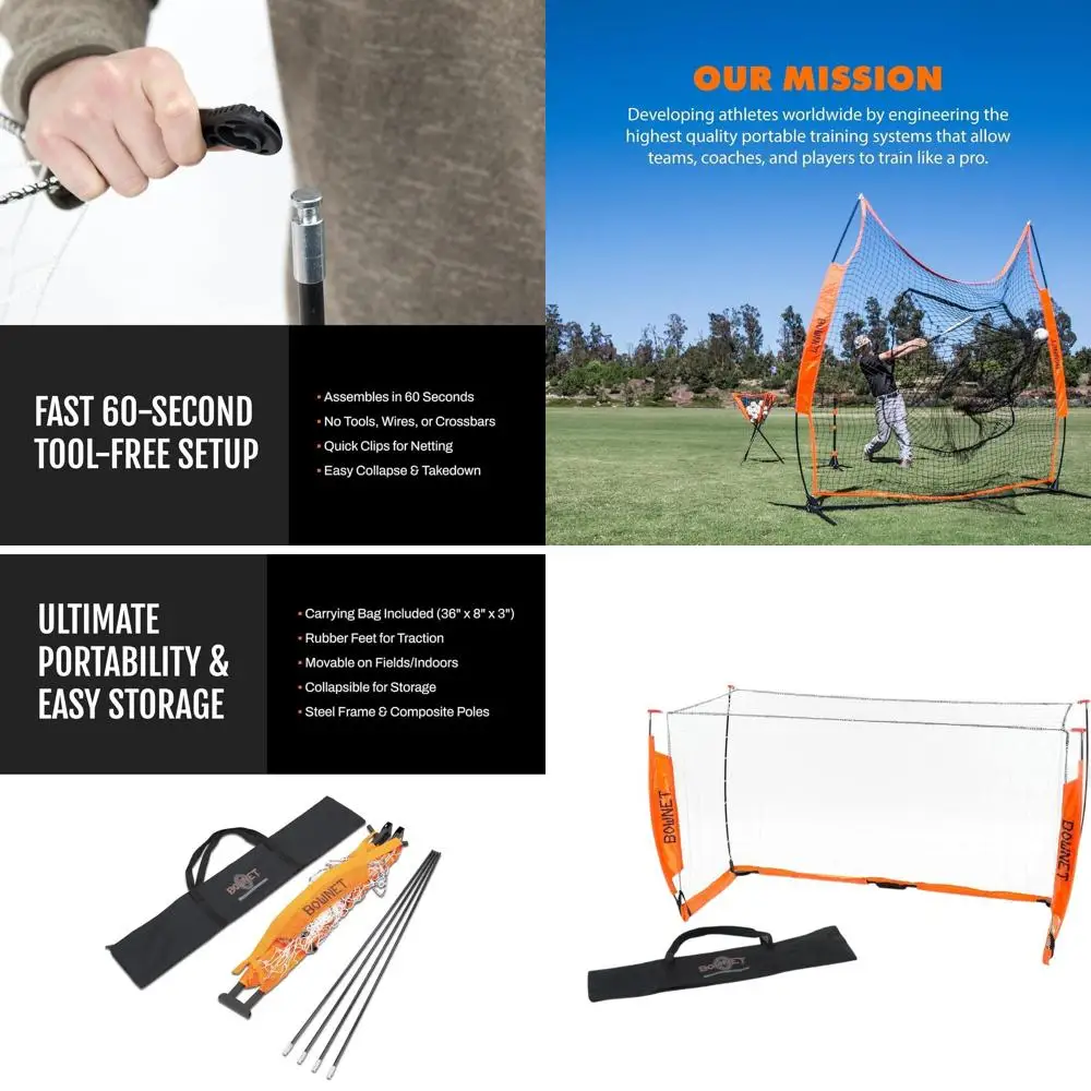 Portable Soccer Goal for Training and Practice - Durable Steel Frame, Easy Setup, Carry Bag Included
Portable Soccer Goal for Training and Practice - Durable Steel Frame, Easy Setup, Carry Bag Included