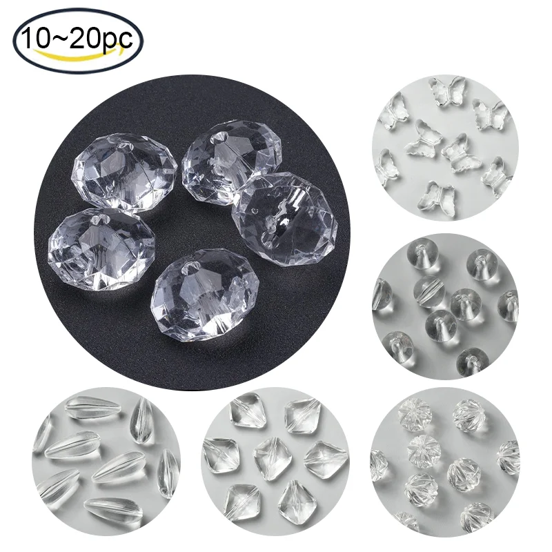 20PCS Butterfly Clear Transparent Acrylic Beads Loose Spacer Beads for Jewelry Making DIY Bracelet Necklace Accessories
20PCS Butterfly Clear Transparent Acrylic Beads Loose Spacer Beads for Jewelry Making DIY Bracelet Necklace Accessories