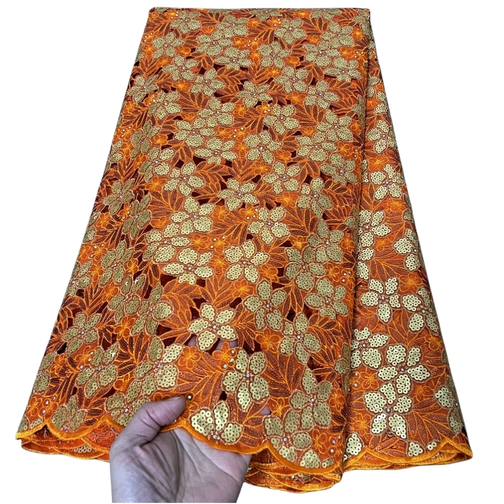 African Sequin Lace Fabric For Women,Embroidery,Rhinestone,Wedding Dress,Tulle,Cotton Fabrics By The Meter,High Quality,5 Yards
African Sequin Lace Fabric For Women,Embroidery,Rhinestone,Wedding Dress,Tulle,Cotton Fabrics By The Meter,High Quality,5 Yards